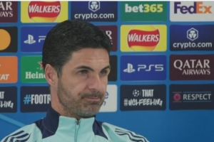 阿尔特塔：安帅在欧冠的成就无人能及 我们需要书写自己的历史